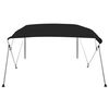 vidaXL 4-Bow Bimini-Top Schwarz 243x244x137 cm