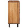 vidaXL Sideboard Akazienbraune Oberfl&auml;che 60 x 33 x 75 cm