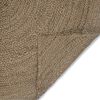 vidaXL Bereichsteppiche Rechtwinklig Grau 80 x 250 cm Jute