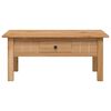 vidaXL Couchtisch 100x60x43,5 cm Massivholz Panama-Kiefer