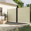 vidaXL Seitenmarkise Ausziehbar Creme 200x1200 cm