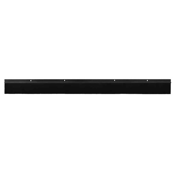 vidaXL Aufsteck T&uuml;rb&uuml;rstendichtungen 12 pcs Schwarz 100 cm