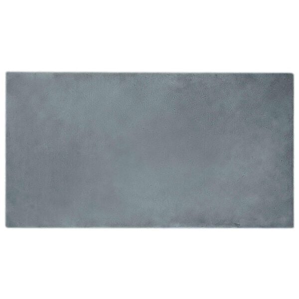 vidaXL Kunstfell Hasen Teppich Olite Anthrazit 60 x 110 cm Polyester