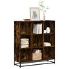 vidaXL B&uuml;cherregal R&auml;uchereiche 97,5x33x107,5 Holzwerkstoff und Metall