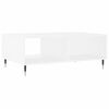 vidaXL Couchtisch Wei&szlig; 90x60x35 cm Holzwerkstoff
