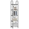 vidaXL B&uuml;cherregal Graues Sonoma 40 x 30 x 183 cm Holzwerkstoff