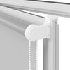 vidaXL Verdunkelungsrollo Hellgrau 145x210cm Stoffbreite 141,6cm