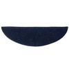vidaXL Stufenmatten Selbstklebend 20 Stk. 56x17x3 cm Marineblau Halbrund