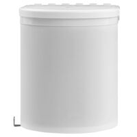 vidaXL Küchen-Einbau-Mülleimer Kunststoff 12 L