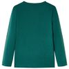 Kinder-Langarmshirt Gr&uuml;n 104