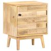 vidaXL Nachttisch 40x30x50 cm Massivholz Mango