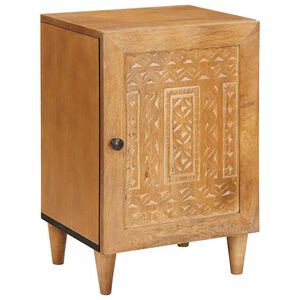 vidaXL Badezimmerschrank 38 x 33 x 58 cm Massivholz Mango