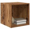 vidaXL Wandschrank 2 pcs Altholz 37 x 37 x 37 cm Holzwerkstoff