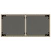 vidaXL 5-tlg. Garten-Essgruppe mit Kissen Beige Poly Rattan