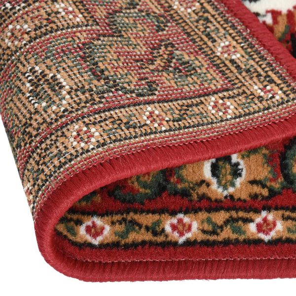 vidaXL Teppichl&auml;ufer BCF Orientalisch Rot 80x200 cm