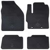 vidaXL Autofu&szlig;matte 4 pcs Schwarz Geeignet f&uuml;r Toyota YARIS 2020-