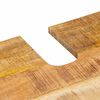 vidaXL Waschbeckenschrank Natur 62 x 33 x 58 cm Massivholz Mango
