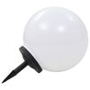 vidaXL Au&szlig;en-Solarlampen 2 Stk. LED Kugel 40 cm RGB
