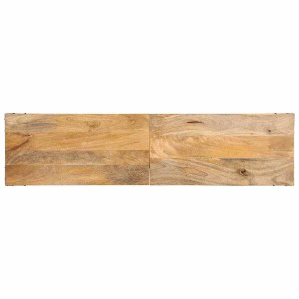 vidaXL Konsolentisch 140x35x70 cm Massivholz Mango