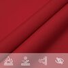 vidaXL Sonnensegel Oxford-Gewebe Rechteckig 3x5 m Rot