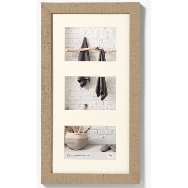 Walther Design Bilderrahmen Home 3 x 10 x 15 cm Braun