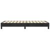 vidaXL Boxspringbettgestell Schwarz 90x200 cm Samt