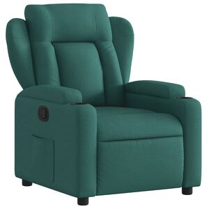vidaXL Relaxsessel Dunkelgr&uuml;n Stoff