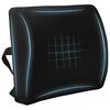 vidaXL R&uuml;ckenkissen Schwarz Viscoschaum 35,5 x 30 x 12 cm