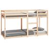 vidaXL Etagenbett 75x190 cm Massivholz Kiefer