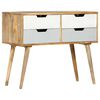 vidaXL Sideboard 85 x 40 x 71 cm Massivholz Mango