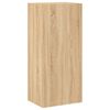 vidaXL TV-Wandschrank Sonoma-Eiche 40,5x30x90 cm Holzwerkstoff