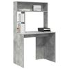 vidaXL Schreibtisch Beton Grau 91 x 50 x 149 cm Holzwerkstoff