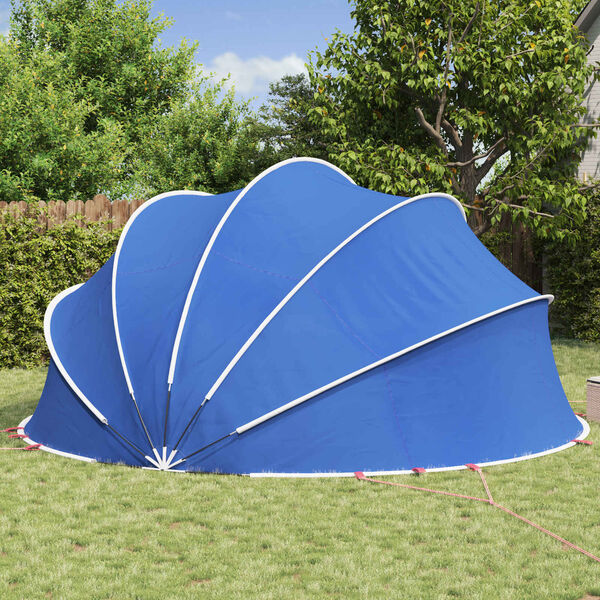 vidaXL Pool-Dome Gr&uuml;n 500 x 500 x 236 cm