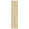 vidaXL B&uuml;cherregal Sonoma-Eiche 100x33x125,5 cm Holzwerkstoff