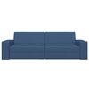 vidaXL Schlafsofa 200cm Marineblau Stoff