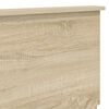 vidaXL Kopfteil Sonoma-Eiche 200 cm Holzwerkstoff