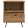 vidaXL Nachttisch Artisan-Eiche 40x35x50 cm Holzwerkstoff