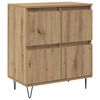 vidaXL Sideboards 2 pcs Artisan-Eiche 120 x 35 x 70 cm Holzwerkstoff