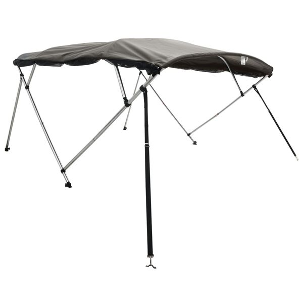 vidaXL 4-Bow Bimini-Top mit Mesh-Seitenteilen 243x(170-182)x137 cm