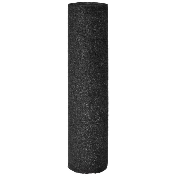 vidaXL Kunstrasen 1 x 20 m / 7 - 9 mm Schwarz