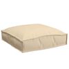vidaXL Kissen 2 pcs Beige 40 x 40 x 8 cm Oxford-Stoff