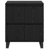 vidaXL Sideboard Schwarz Eichen-Optik 60 x 35 x 70 cm