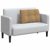 vidaXL R&uuml;ckenkissen Braun 80 x 24 x 50 cm Samt