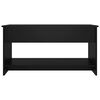 vidaXL Couchtisch Schwarz 102x50x52,5 cm Holzwerkstoff