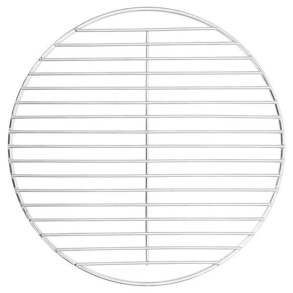 vidaXL Grillrost Rund &Oslash;34,5 cm 304 Edelstahl