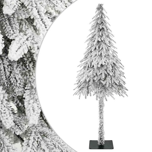 vidaXL K&uuml;nstlicher Weihnachtsbaum Beschneit 180 cm