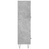 vidaXL Highboard Betongrau 69,5x31x115 cm Holzwerkstoff