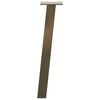 vidaXL Couchtischbeine 4 Stk. Naturstahl 42 cm Stahl