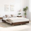 vidaXL Bettgestell ohne Matratze Braun Eichen-Optik 150x200 cm