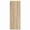 vidaXL H&auml;ngeschrank Sonoma-Eiche 30 x 29,5 x 80 cm Holzwerkstoff